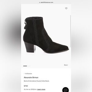 Alexandre Birman Benta Pieced Bootie size 40 1/2